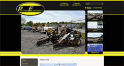 Desktop Screenshot of pearsonequipment.com